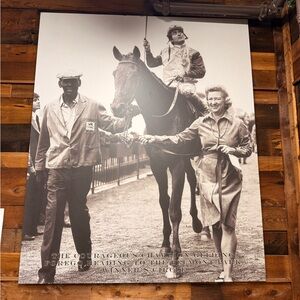 Vintage Horse Racing Poster